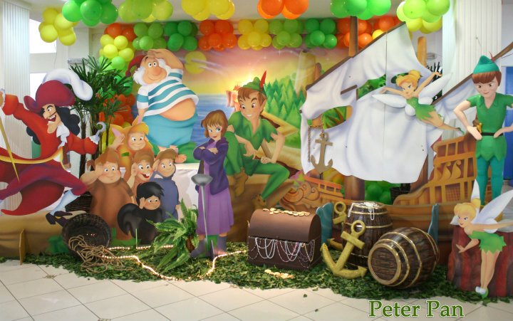 Buffet Infantil em Curitiba - Decoração Peter-Pan